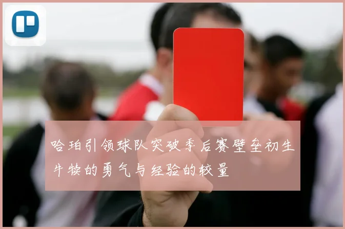 哈珀引领球队突破季后赛壁垒初生牛犊的勇气与经验的较量